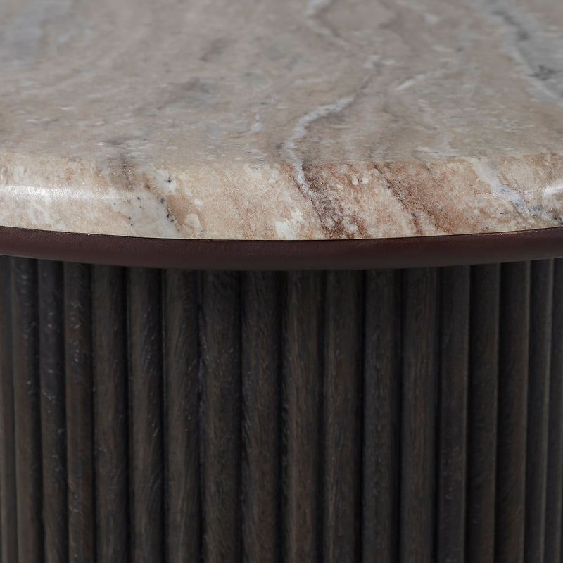 Lucente Accent Table - Beige