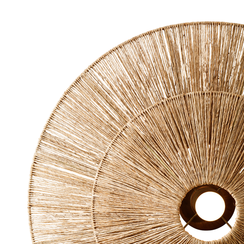 Condesa Jute Oversized Sconce