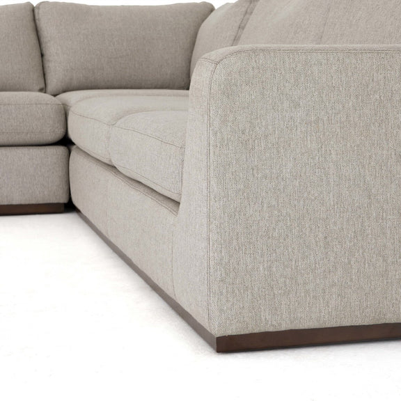 Colt 3-Piece Sectional - Aldred Silver