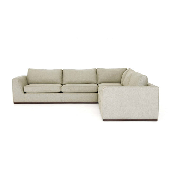 Colt 3-Piece Sectional - Aldred Silver