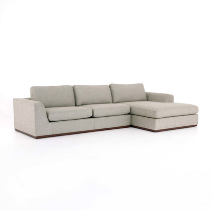 Colt 2-Piece Sectional - Aldred Silver