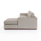 Colt 2-Piece Sectional - Aldred Silver