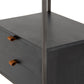 Trey Bookshelf - Black Wash Poplar
