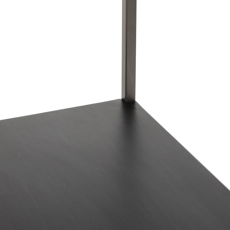 Trey Bookshelf - Black Wash Poplar