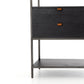 Trey Bookshelf - Black Wash Poplar