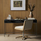 Trey Modular Writing Desk - Black Wash Poplar
