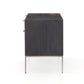 Trey Modular Filing Credenza - Black Wash Poplar