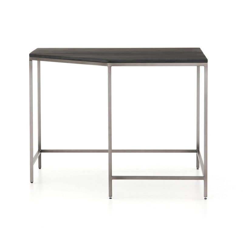 Trey Modular Corner Desk - Black Wash Poplar