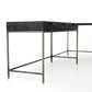 Trey Filing Credenza Desk System - Black Wash Poplar