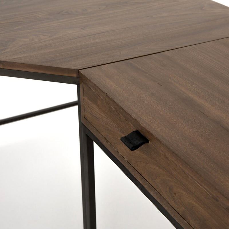 Trey Filing Credenza Desk System - Auburn Poplar