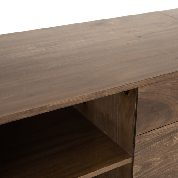 Trey Filing Credenza Desk System - Auburn Poplar