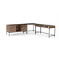 Trey Filing Credenza Desk System - Auburn Poplar