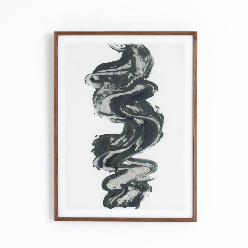 Marbled Stroke by Gold Rush Art Co. - Walnut 2.5