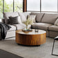 Hudson Round Coffee Table - Natural Yukas Resin