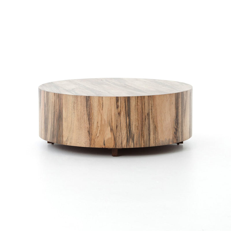 Hudson Round Coffee Table - Spalted Primavera