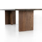 Cross Dining Table - Spalted Alder
