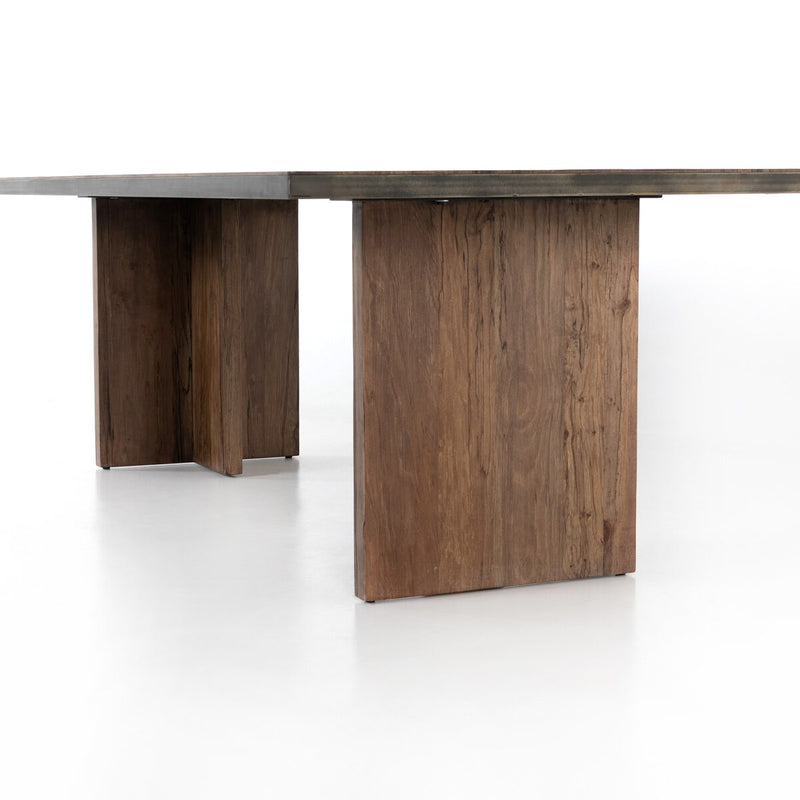 Cross Dining Table - Spalted Alder