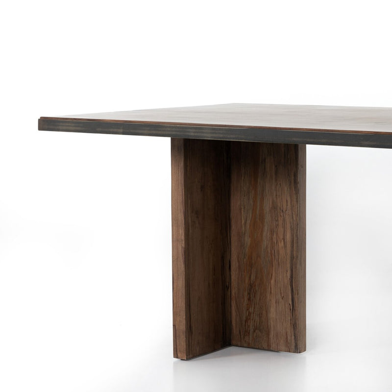 Cross Dining Table - Spalted Alder