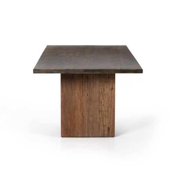 Cross Dining Table - Spalted Alder