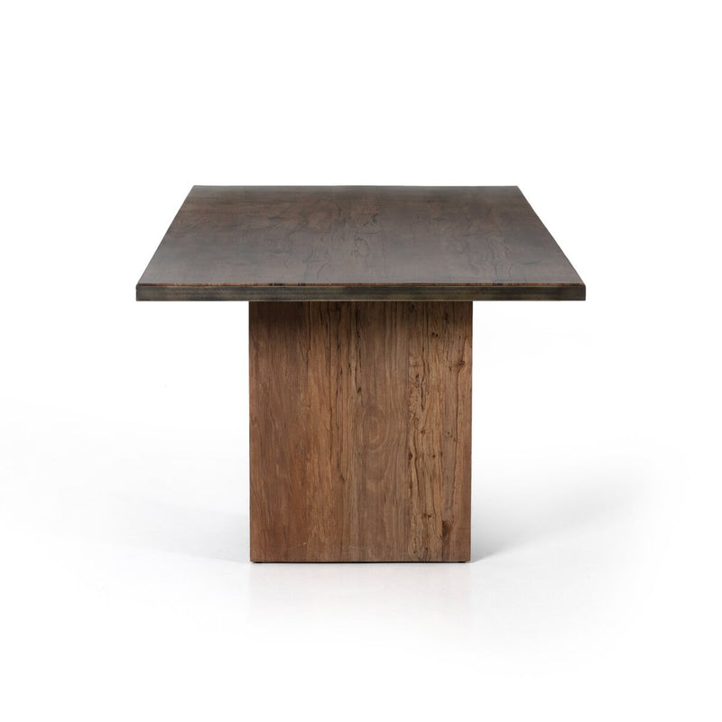 Cross Dining Table - Spalted Alder