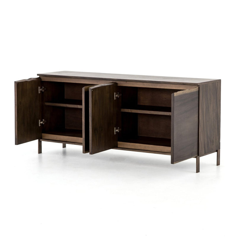 Live Edge Sideboard - Smoked Saman