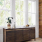 Live Edge Sideboard - Smoked Saman
