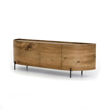 Lunas Media Console - Gold Guanacaste