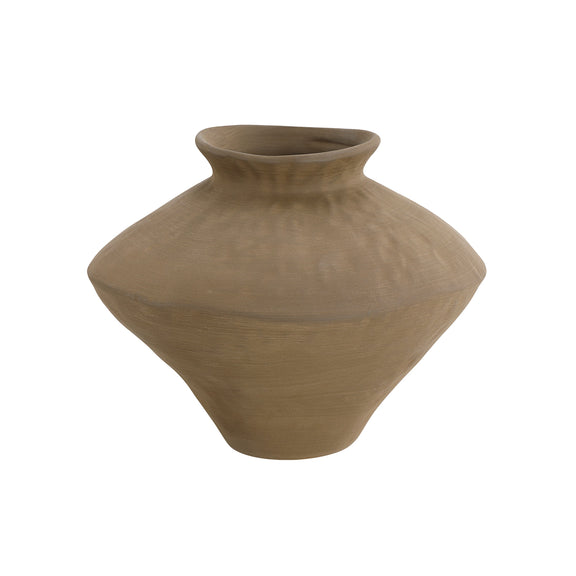 Mills Vase - Brown