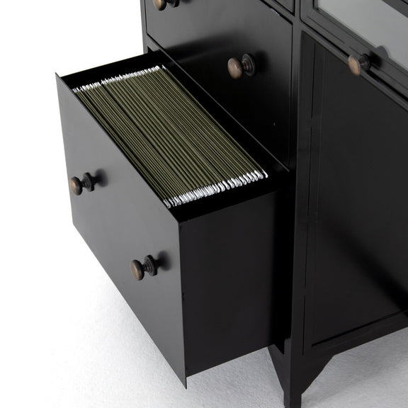 Shadow Box Desk - Black