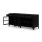 Shadow Box Media Console - Black