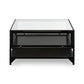 Shadow Box Coffee Table - Tempered Glass