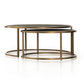 Shagreen Nesting Coffee Table - Grey