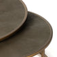 Shagreen Nesting Coffee Table - Grey