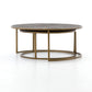 Shagreen Nesting Coffee Table - Grey