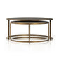 Shagreen Nesting Coffee Table - Grey