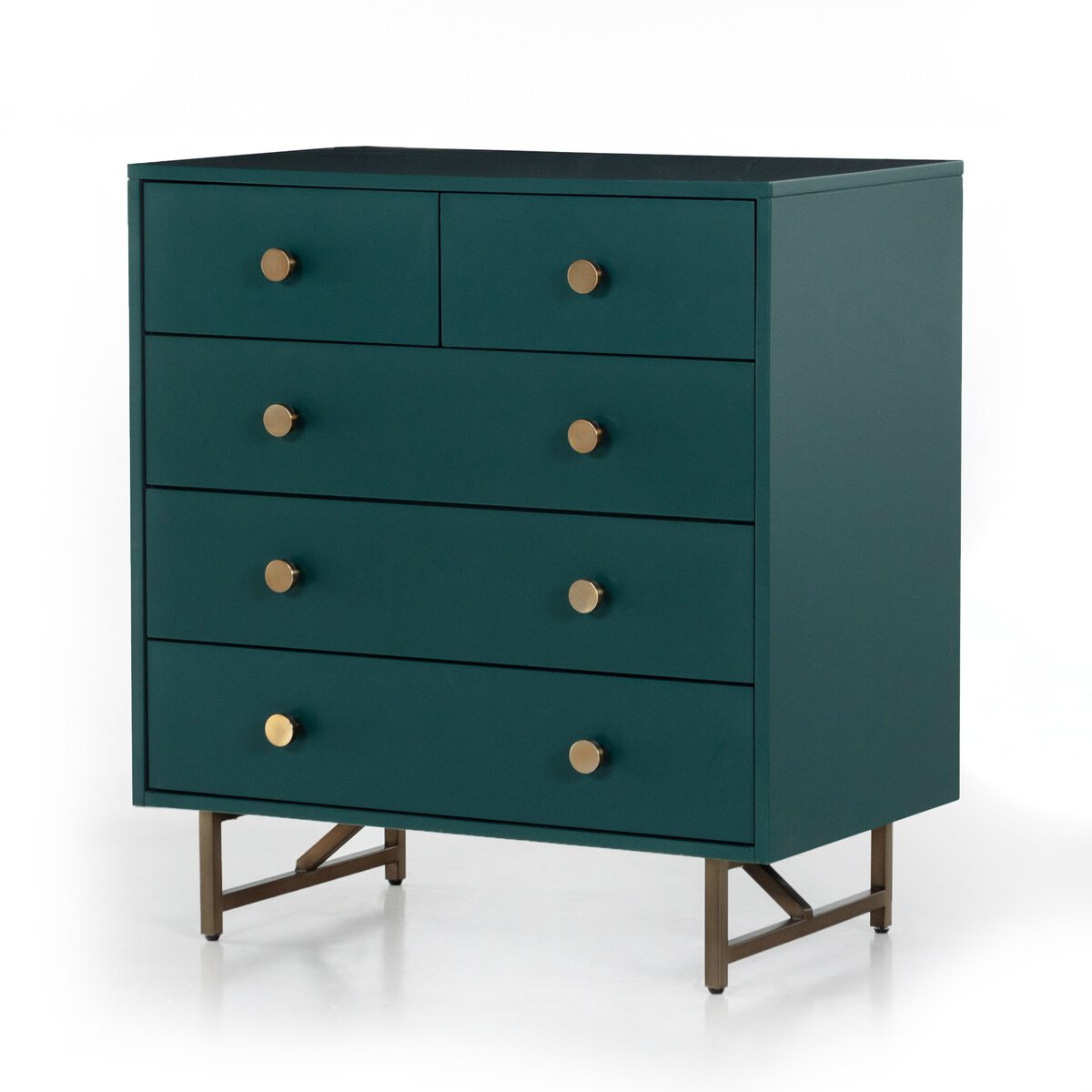 Van 5 Drawer Dresser - Juniper Green
