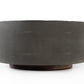 Crosby Round Coffee Table - Charcoal Shagreen