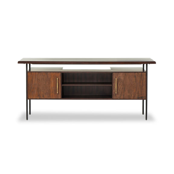 Lauren Desk - Warm Brown Acacia