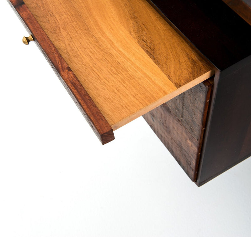 Lauren Desk - Warm Brown Acacia