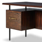 Lauren Desk - Warm Brown Acacia