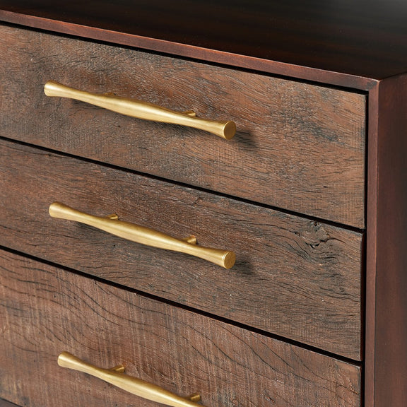 Lauren Desk - Warm Brown Acacia