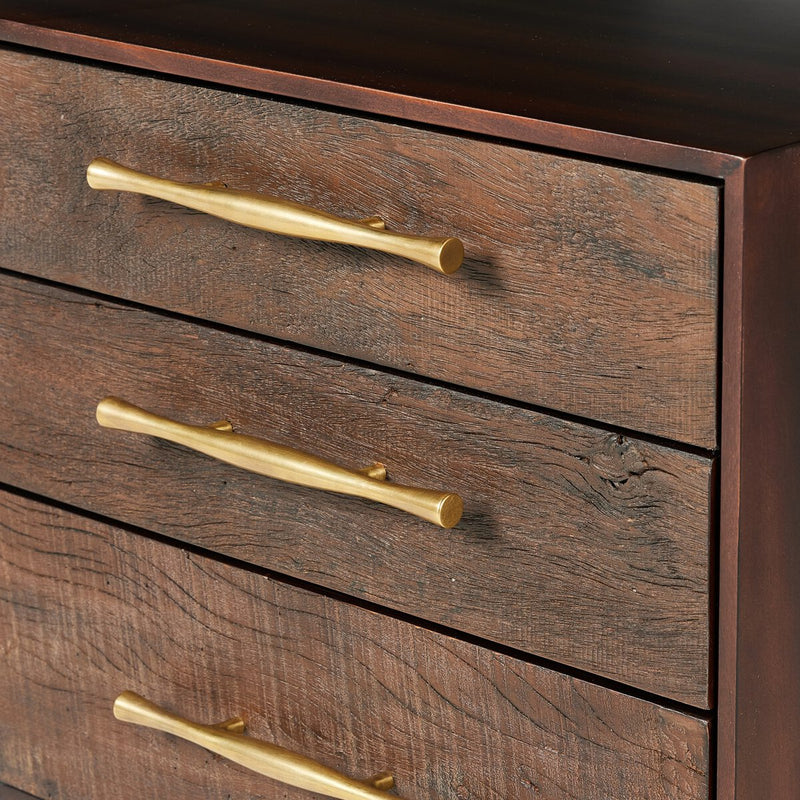 Lauren Desk - Warm Brown Acacia