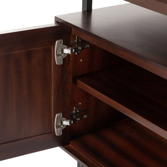 Lauren Desk - Warm Brown Acacia