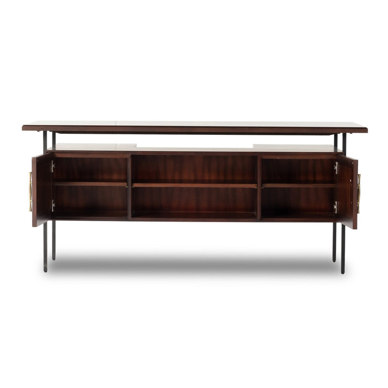 Lauren Desk - Warm Brown Acacia