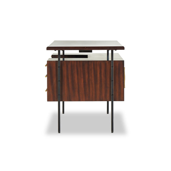 Lauren Desk - Warm Brown Acacia