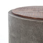 Crosby Side Table - Charcoal Shagreen