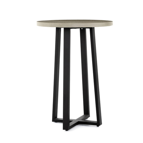 Cyrus Outdoor Bar + Counter Table - Grey