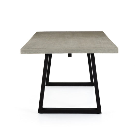 Cyrus Outdoor Dining Table - Grey