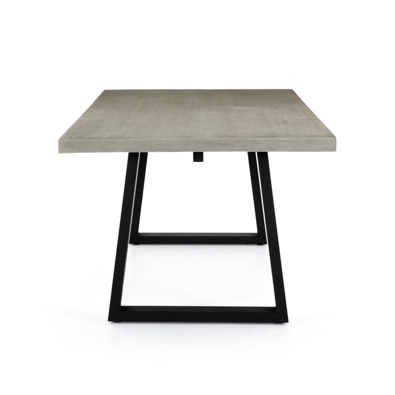 Cyrus Outdoor Dining Table - Grey