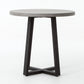 Cyrus Outdoor Round Dining Table - Grey
